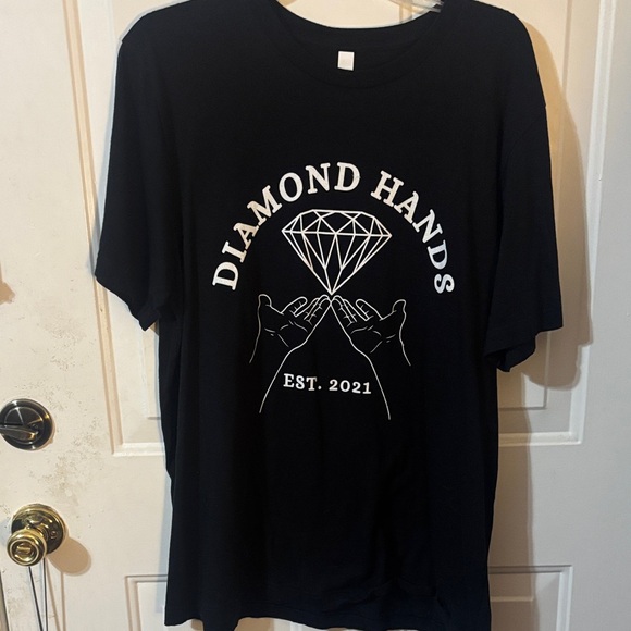 Black Diamond Hands Graphic T-Shirt - Picture 1 of 3